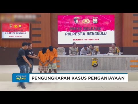 POLRESTA BENGKULU TETAPKAN DUA GENG MOTOR JADI TERSANGKA KASUS PENGANIAYAAN