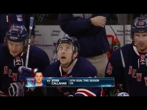 Ryan Callahan Scores 34 Seconds Into The Game 4/21/13 [Against Devils]