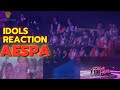 RIIZE KISS OF LIFE STAYC REACTION AESPA MMA 2023 and more IDOLS
