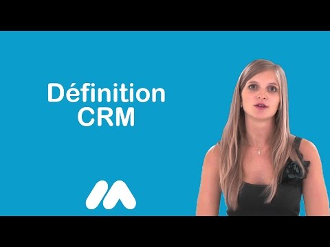 Définition CRM - Vidéos formation - Tutoriel vidéos - Market Academy par Sophie Rocco