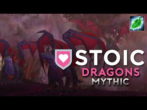 Stoic vs. Mythic Dragons of Nightmare [Restoration Druid PoV]