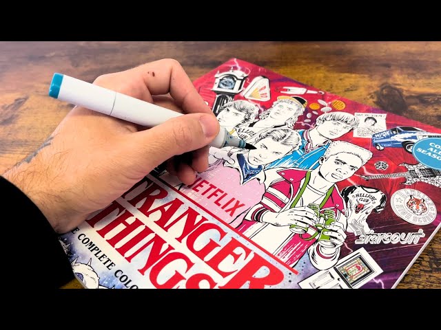 Vídeo relacionado con Stranger Things: The Complete Colouring Book: Seasons 1-5