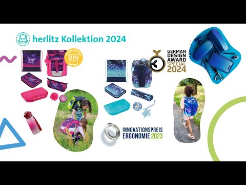 herlitz Schulranzen Kollektion 2024 Neuheiten