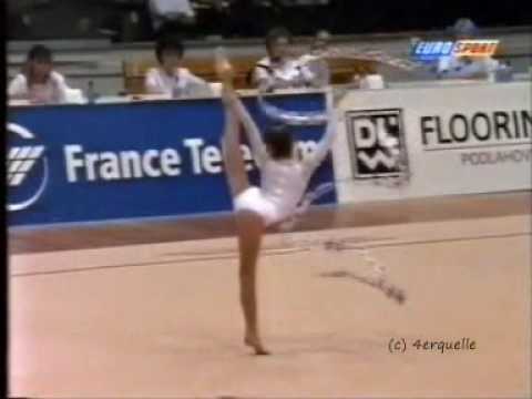 1995 EC Junior Teodora Alexandrova BUL Ribbon AA