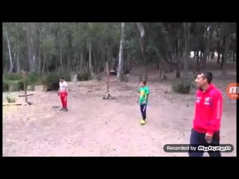 La rovesciata di salvo e la parata di peppe!!!!