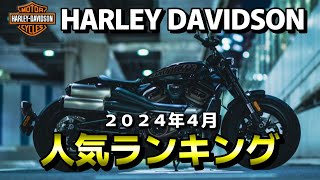 【人気ランキング】ハーレーダビッドソン  2024年4月 中古車人気ランキング【HARLEY DAVIDSON】