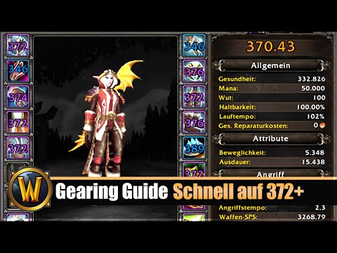 Dragonflight Gearing Guide: Schnell auf 372+ Gear (Start 2 Wochen)