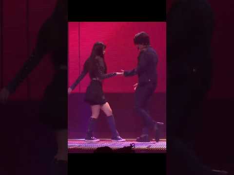 #Jimin did this because the stage was small and the girl could fall???????