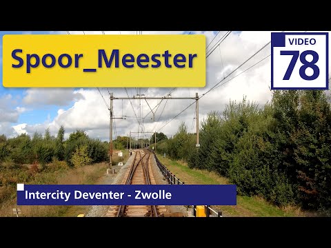 (4K) Cabview NS Trein VIRM | Rij mee met de INTERCITY van Deventer naar Zwolle (78)