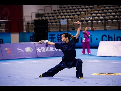 Women's Jianshu 女子剑术 第5名 安徽队 王 雪 9.64分 an hui wang xue 2017年全国武术套路锦标赛