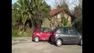 preview picture of video 'Acceso y parking del Agroturismo Iabiti, en Zamudio, Bizkaia, Euskadi'