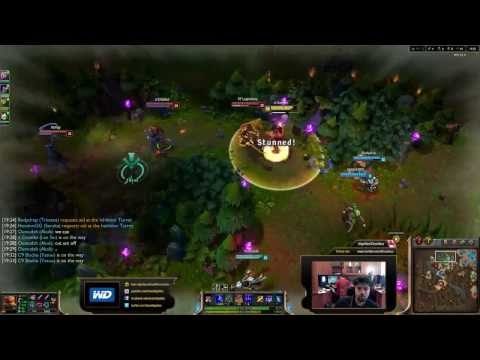 Crumbz plays Lee Sin jungle vs Fiddlesticks