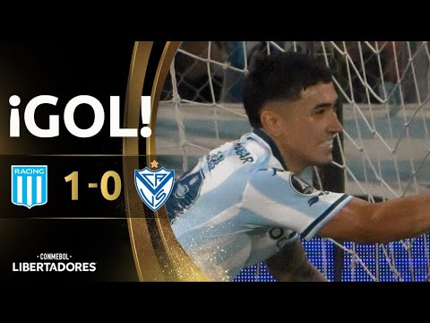 GOL | RACING vs. VÉLEZ SARSFIELD | CUARTOS DE FINAL | CONMEBOL LIBERTADORES 2025