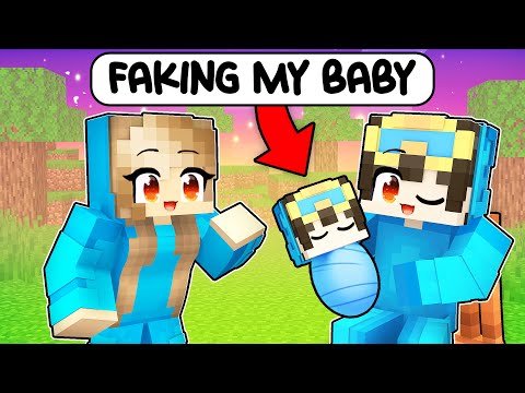 FAKE BABY SCANDAL! Minecraft Parody Story