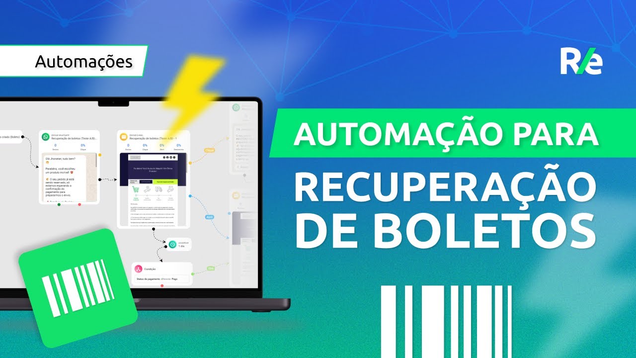 Como Criar Automação para Recuperação de Boletos