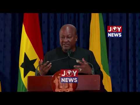 Prez Mahama says expanding the AfCFTA to include Caribbean nations will be one of his key priorities