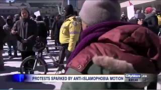 me at the anti-fascist counter protests in toronto