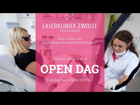 Meekijken met laserbehandelingen en gratis advies tijdens de open dag bij Laserkliniek Zwolle Meekijken met laserbehandelingen en gratis advies tijdens de open dag bij Laserkliniek Zwolle