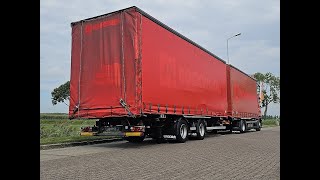 Wecon AZ220 TANDEM BDF+BOX COMBI curtain side trailer | Image 4 - Autoline