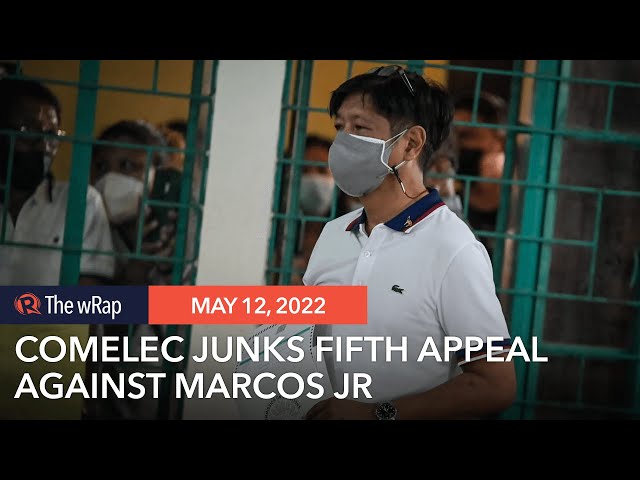 Comelec junks 5th appeal vs Marcos Jr. ruling; one petition remains