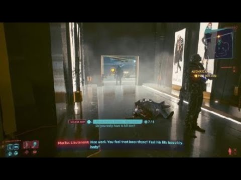 Cyberpsycho attack whith Melissa Rory appearing