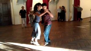 Juan Alba y Rocío Lequio резюмэ урока. фестиваля "Невская милоннга 2012"