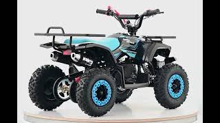 Benzínová štvorkolka pre deti Beneo Motors Explorer modrá - 50cm3