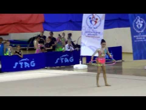 ECEM CANKAYA (TUR) hoop 2013-rhythmics gymnastics