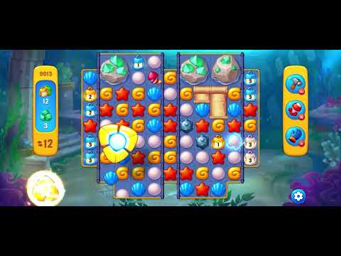 Fishdom level 9013 no boosters フィッシュダム