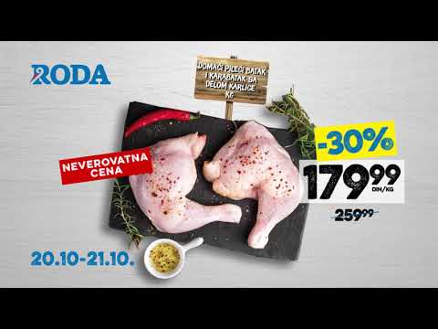 Roda pijaca 20.10 - 21.10.2018.