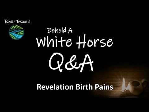 Behold A White Horse Q&A - Revelation Birth Pains - Part 2