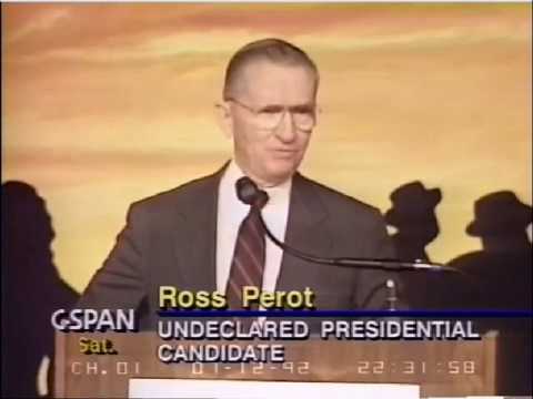 Ross Perot 1992 NAACP speech clip - "You People"