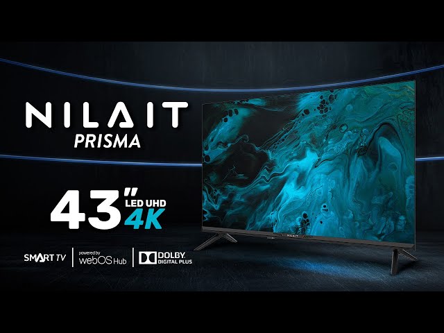Nilait Prisma 43UD7004SWOS 43" LED UHD 4K Smart TV WebOS video