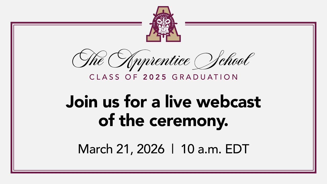 Newport News Shipbuilding Apprentice School Class of 2025 Graduation