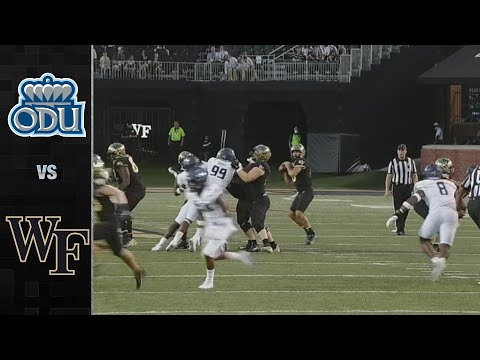 Old Dominion vs. Wake Forest Football Highlight (2021)