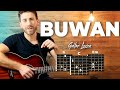 Buwan Guitar Tutorial (Juan Karlos Labajo) Easy Chords Guitar Lesson
