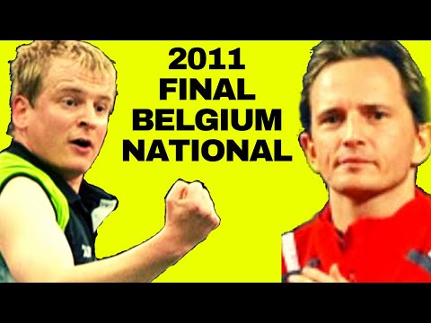 SAIVE Jean-Michel - MERCHEZ Cédric Final Belgium National 2011 Table Tennis