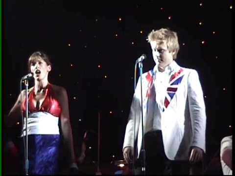 Jonathan Ansell & Juliette Pochin - Rule Brittania Twinwood Arena Proms Bedford 010809