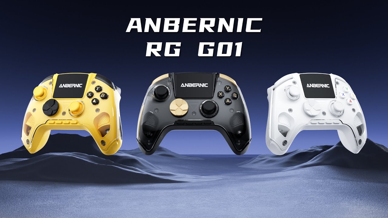 ANBERNIC RG G01 Controller Official Promo - YouTube