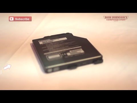 Panasonic Toughbook CF-30 DVD Multi Drive Demo Review
