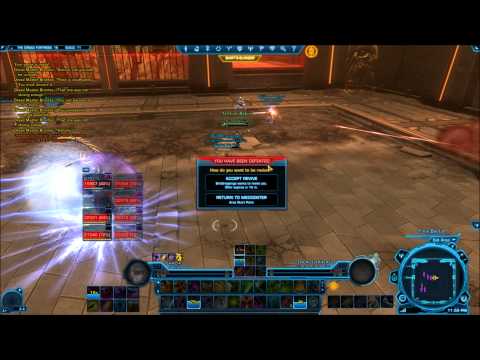 SWTOR Dread Fortress Dread Master Brontes 8 Man Hard Mode (Tank Perspective)
