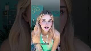 Blue eyes ? / Eva Miller TikTok #evamiller #tiktok #shorts #video #trending #ytshorts