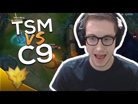 TSM Bjergsen vs C9 Svenskeren - "SEE YA BRO" - League of Legends Season 8 Stream Highlights