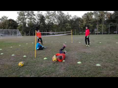 Allenamento giovani portieri Uniongaia