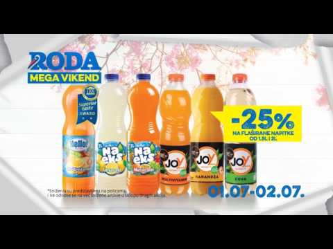 Roda MEGA vikend 1 - 2.07.2017.