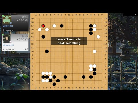 I threw a punch | vs 2 Kyu | OGS | Baduk | Commentary