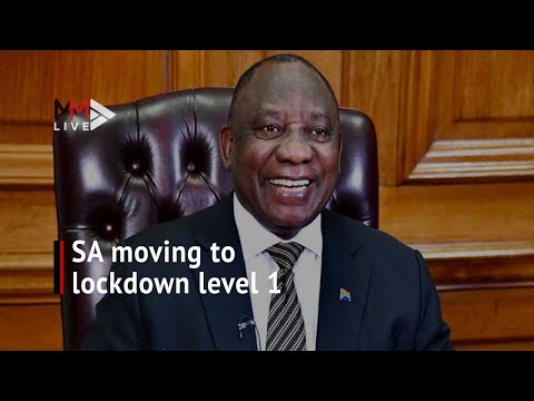 Gatherings, eased curfew and international travel SA to move to lockdown level 1