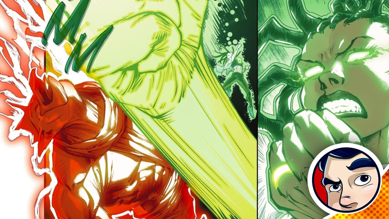 Absolute Green Lantern vs Red Lantern!