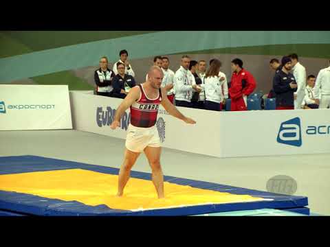 SCHWAIGER Jonathon (CAN) - 2018 Trampoline Worlds, St. Petersburg (RUS) - Qualification Tumbling R2