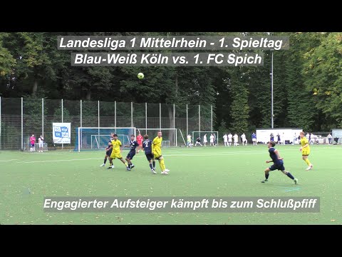 Football Landesliga Mittelrhein - Blau Weiss Köln vs. 1. FC Spich
